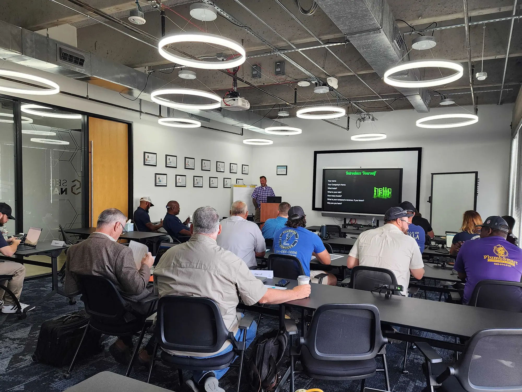 Core training classroom session