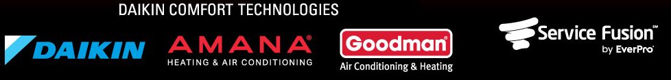 Sponsored by Daikin, Amana, Goodman, and Service Fusion by EverPro